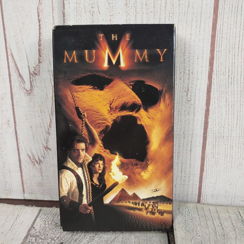 The Mummy VHS 1999 Brendan Fraser Adventure Sci-Fi Movie Universal Hi-Fi TESTED